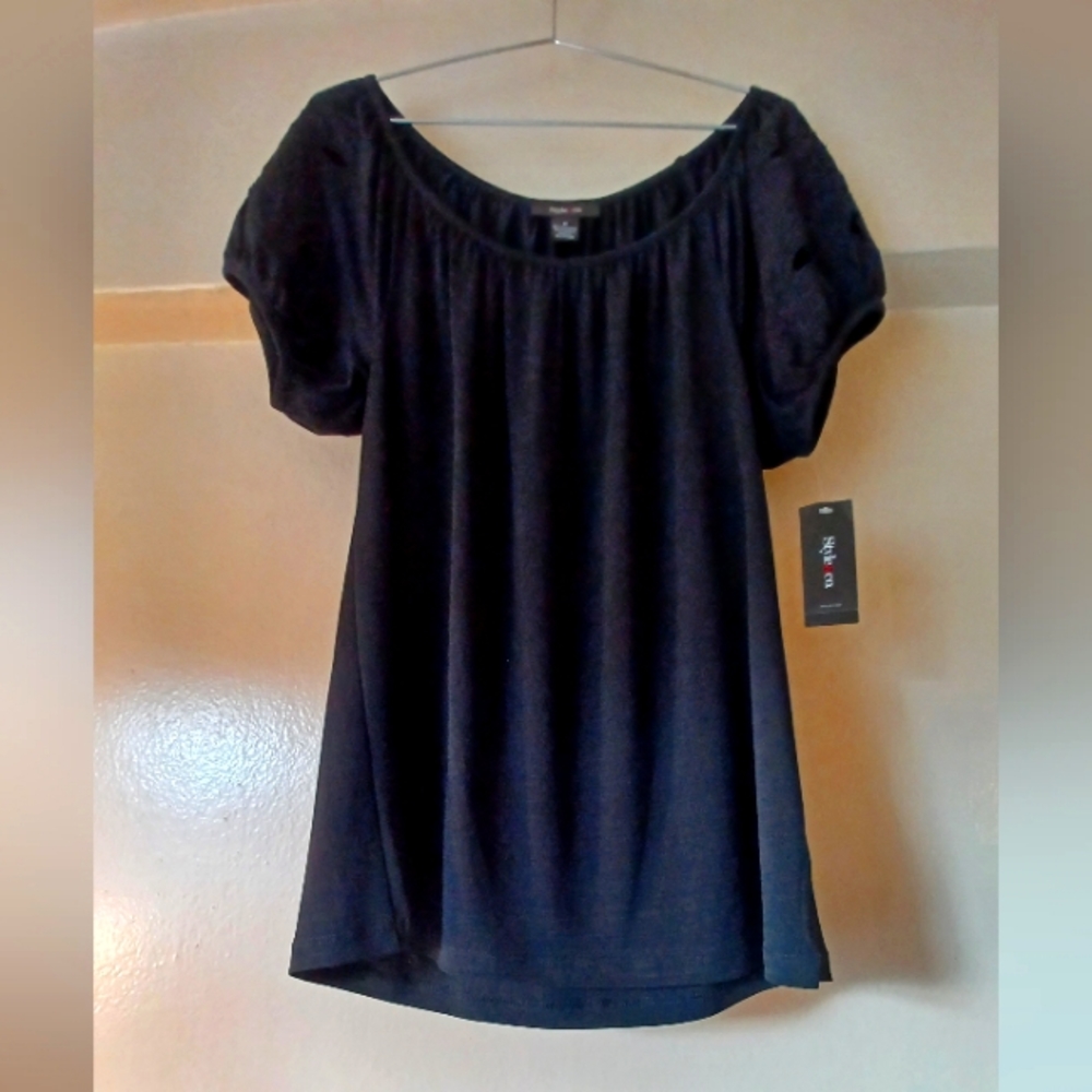 Style & Co. Black blouse